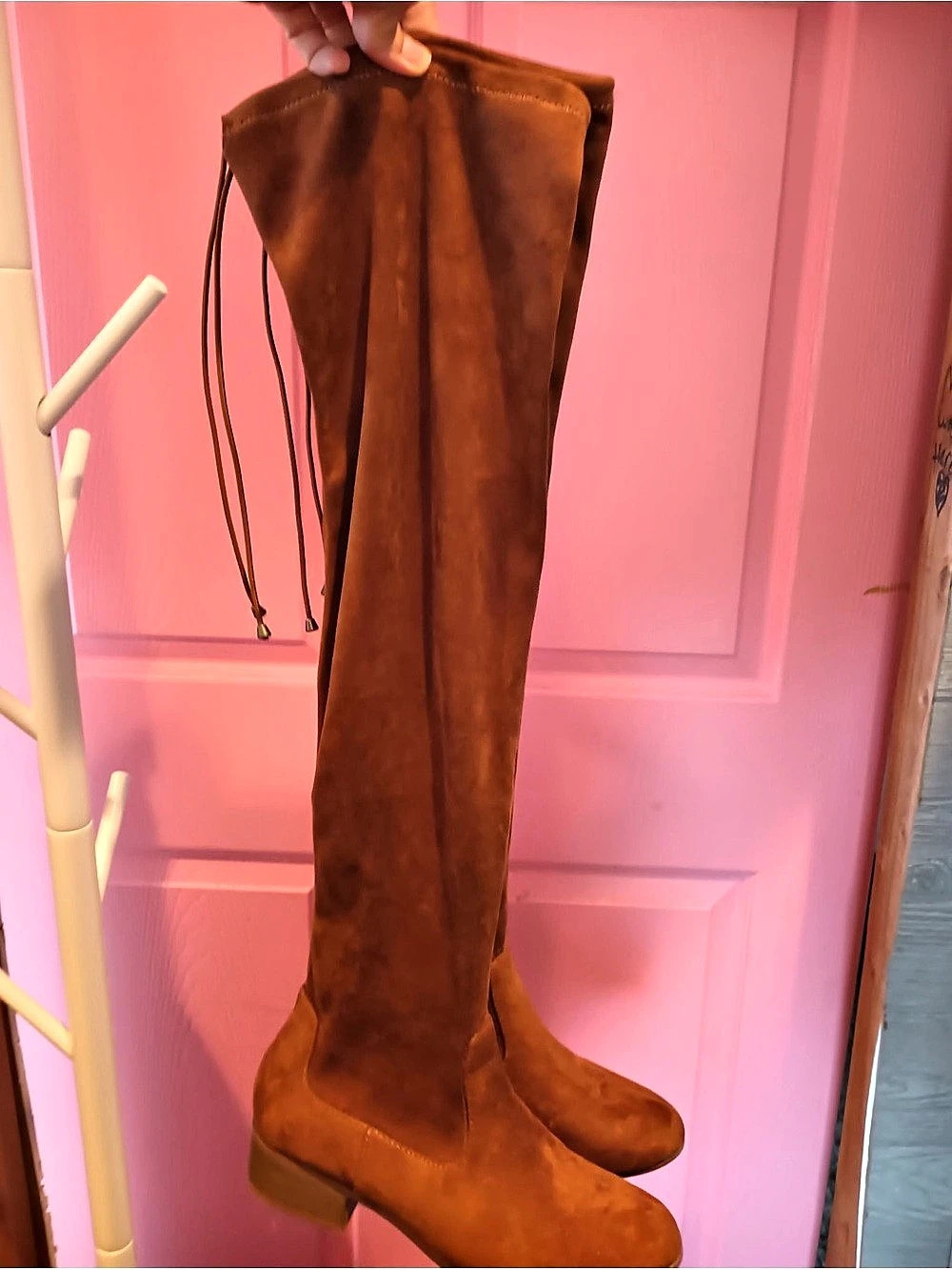 Over-the-Knee Boots in Brown